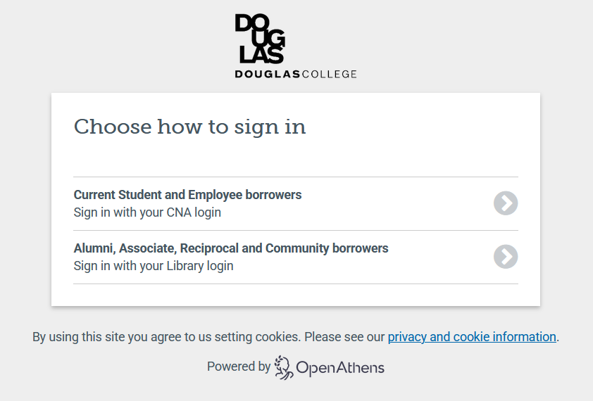 image depicts login window with sign in options